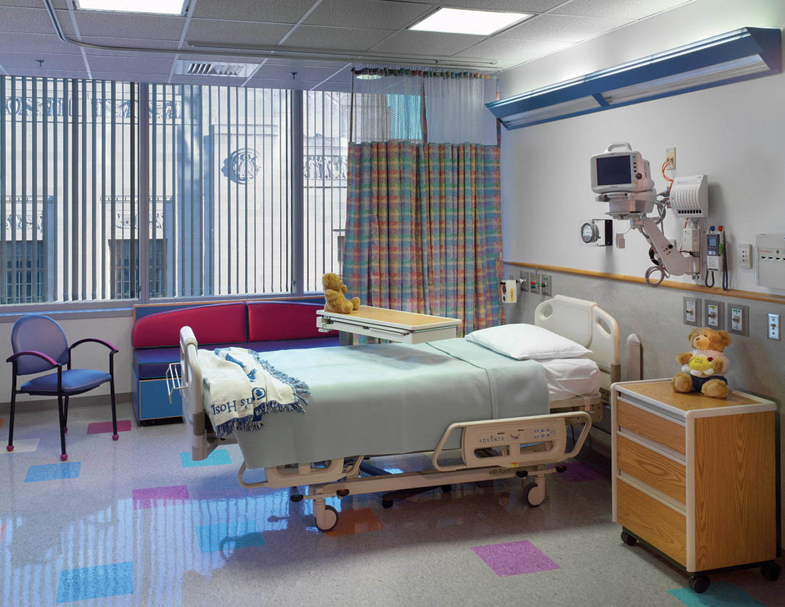 CHOP Patient Room
