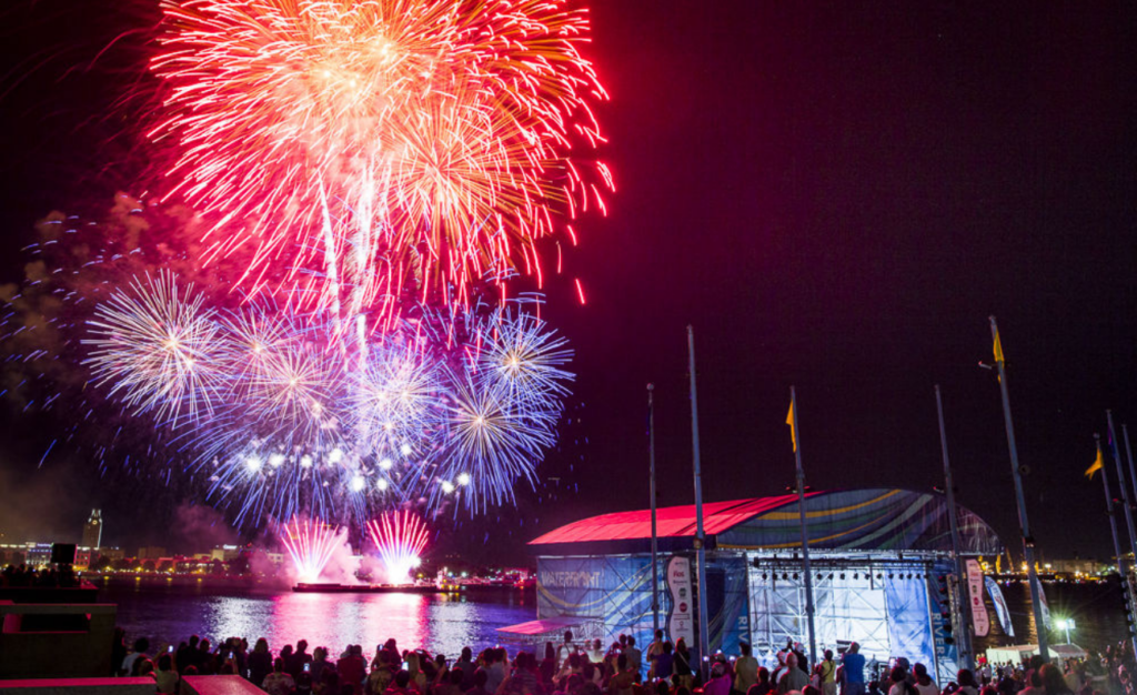 Delaware River Waterfront Fireworks Main Line Parent