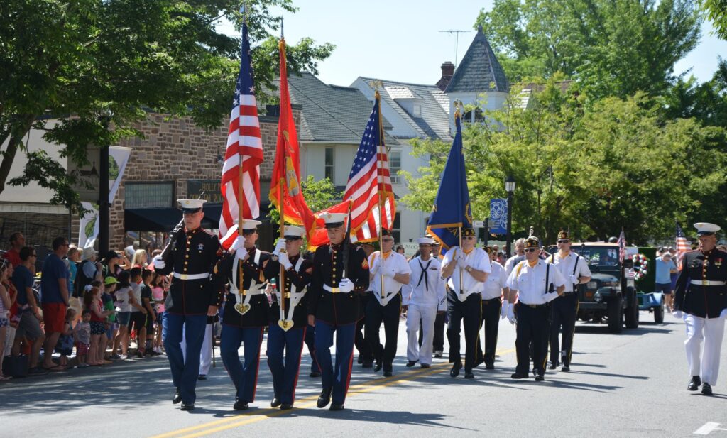 Square Memorial Day Parade Main Line Parent