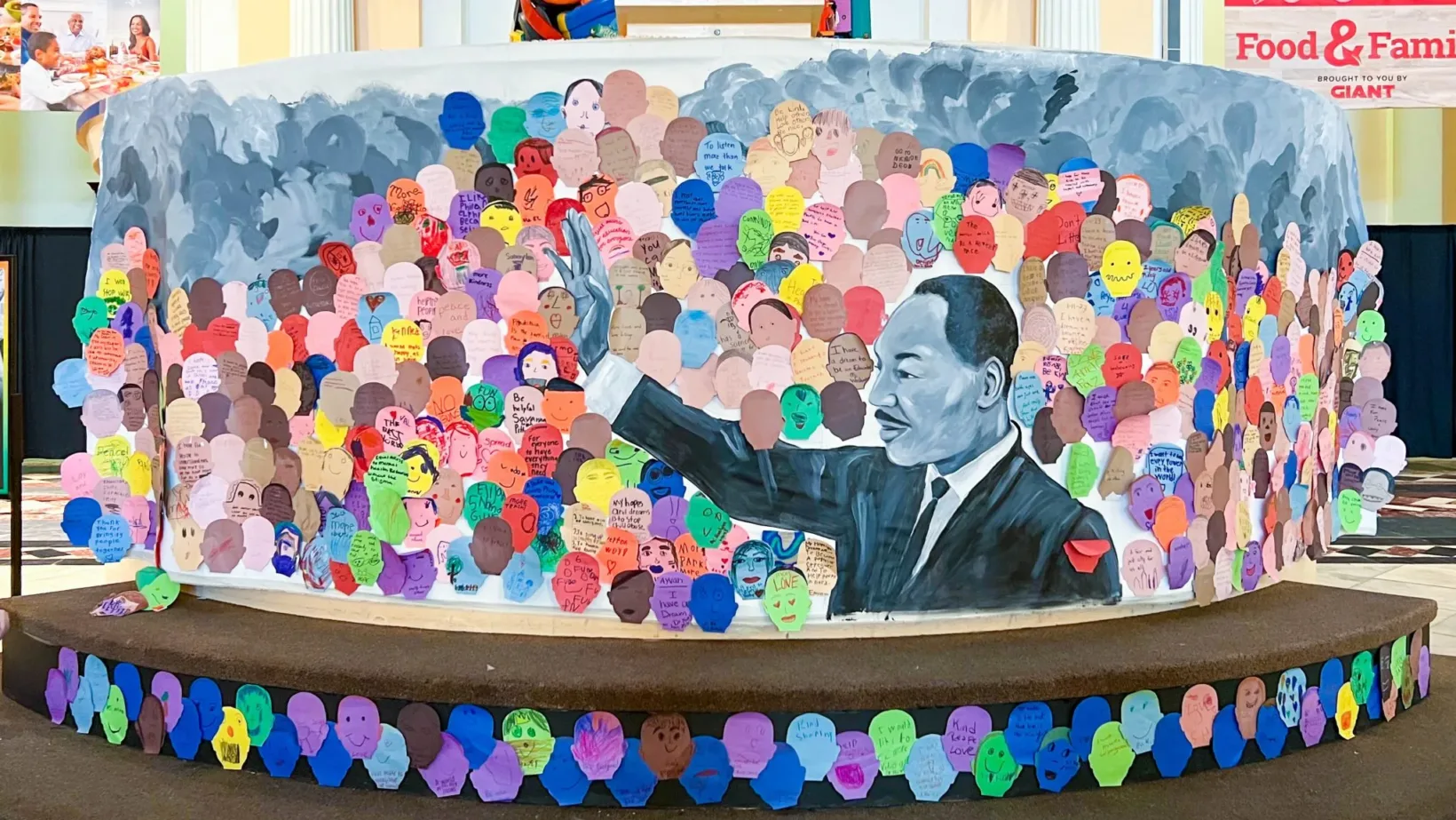 Please Touch Museum mural for MLK Day.