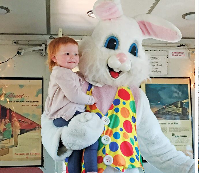West Chester Railroad’s Easter Bunny Express