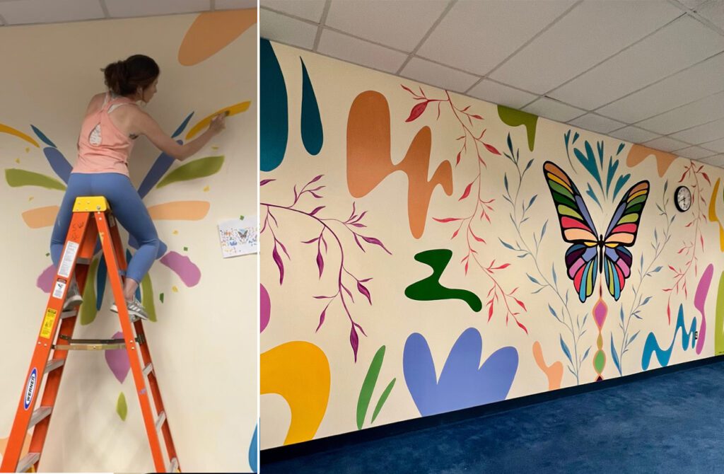 home-mural-artist-brittany-grala-hope-is-the-way-love-is-the-answer-abstractl