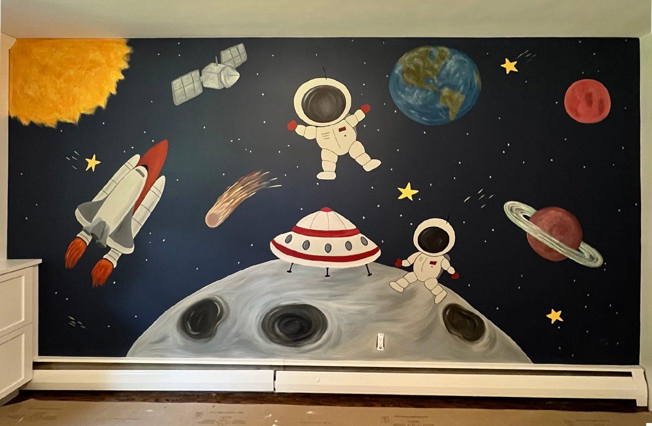 home-mural-artist-brittany-grala-hope-is-the-way-love-is-the-answer-space-kids-room
