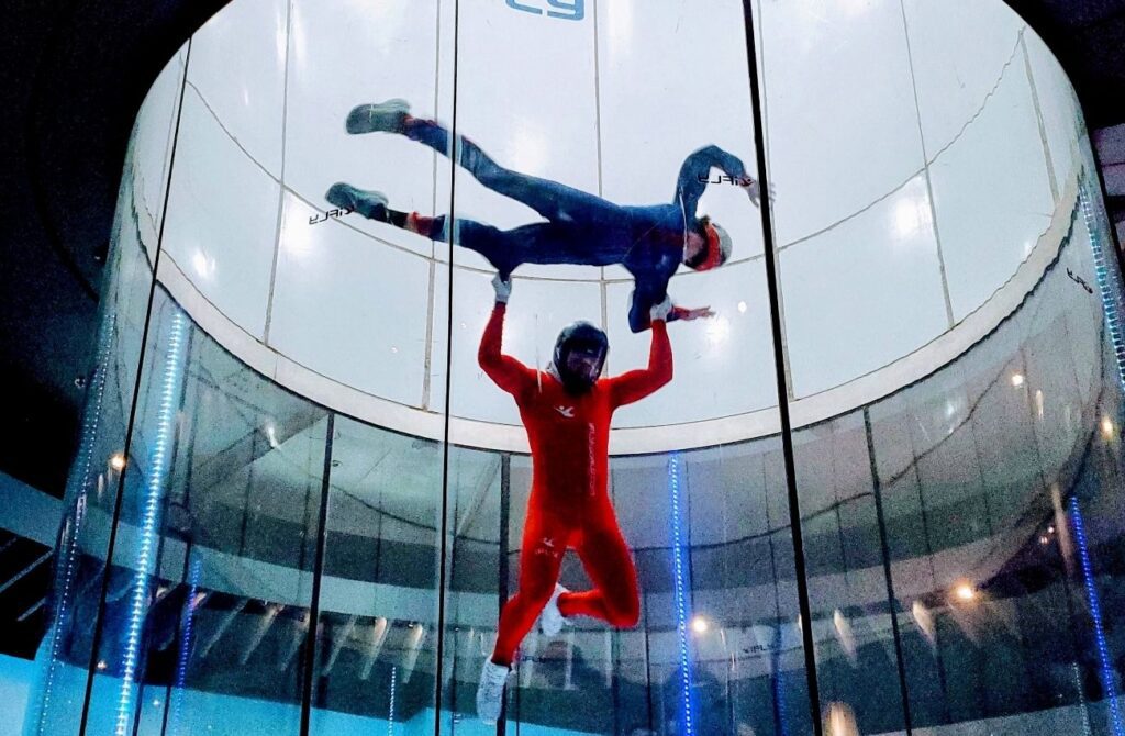 iFLY Indoor Skydiving offers birthday party packages.
