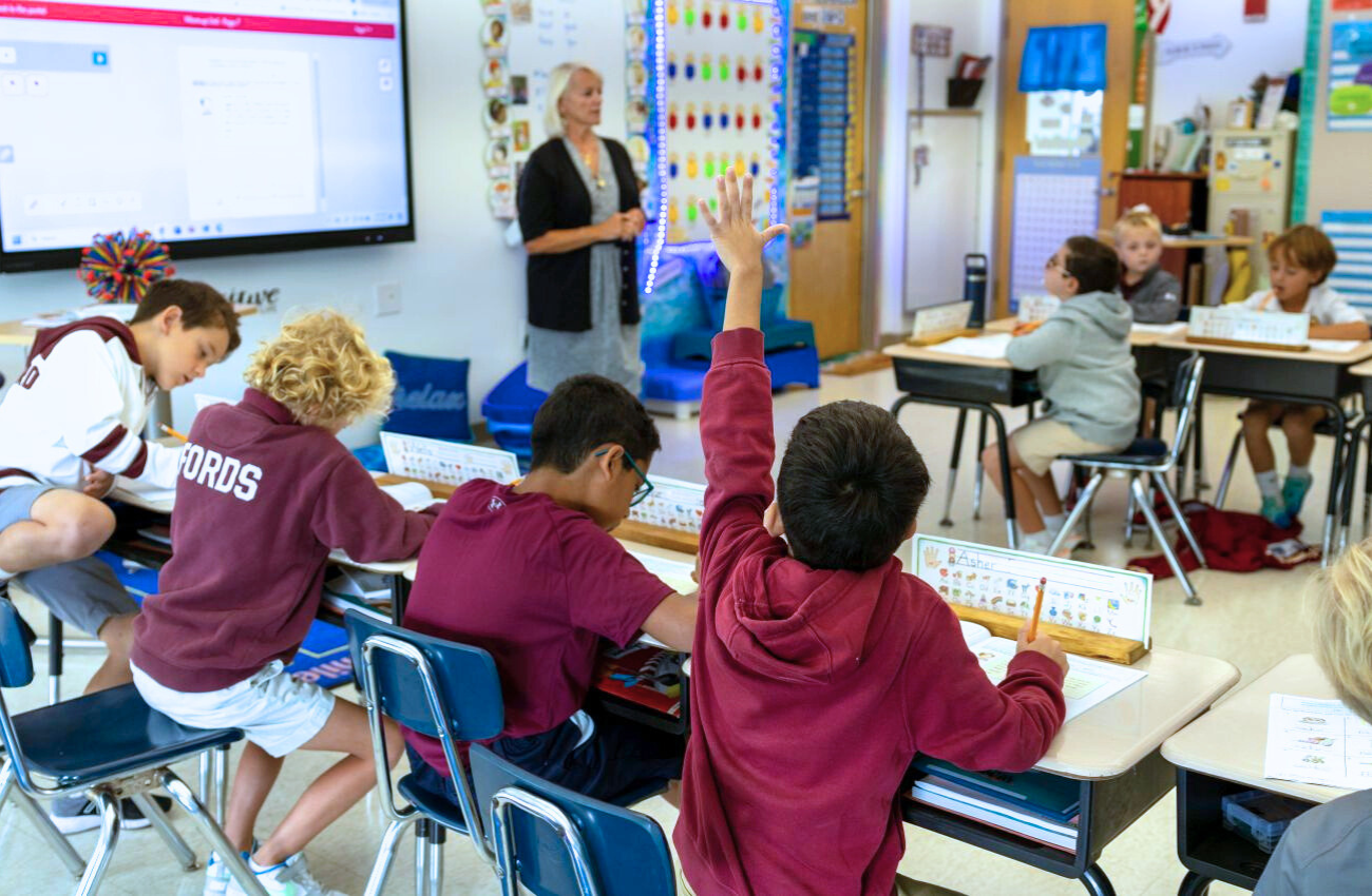 The Haverford School practices character education and its core values of humility and leadership in its students.