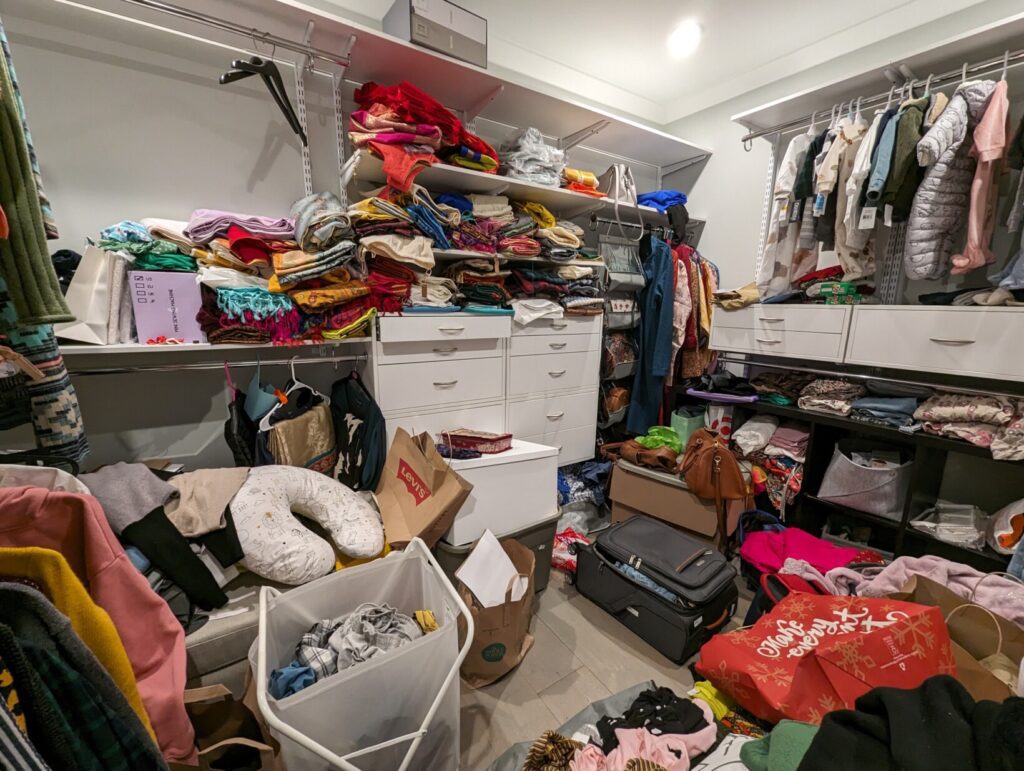 Closet BEFORE