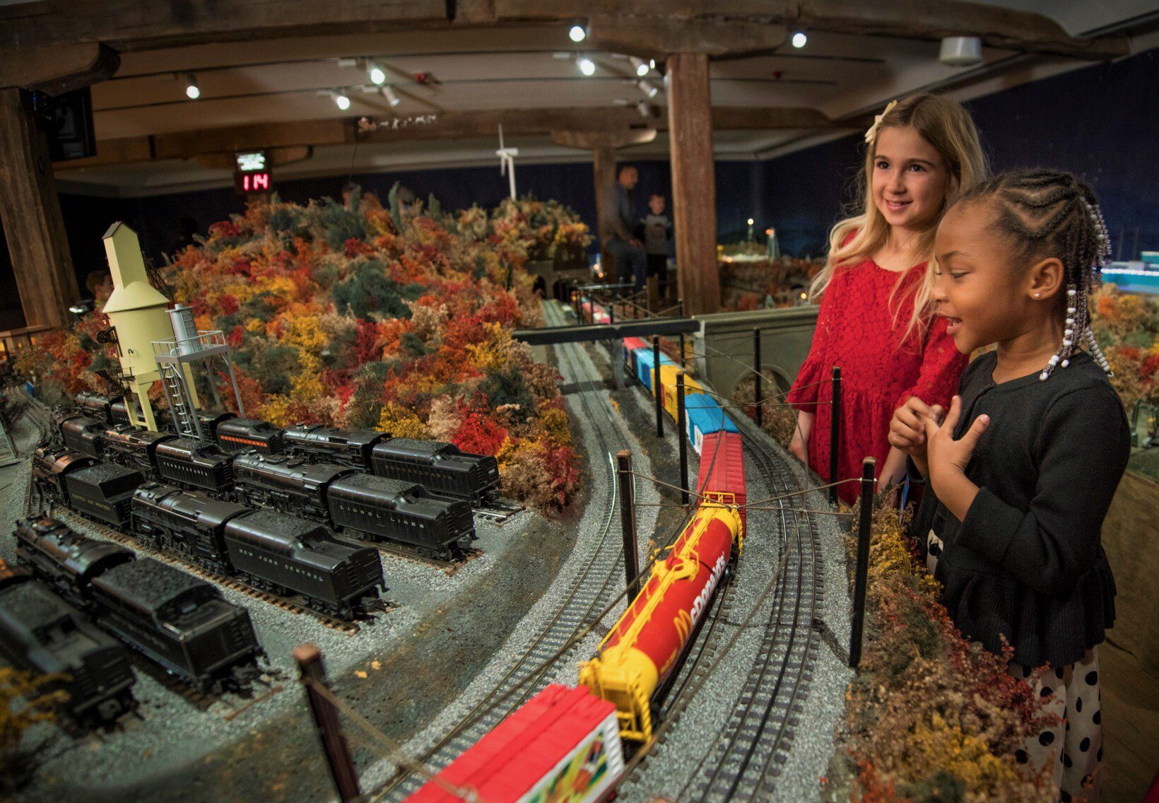 Breakfast with the Trains