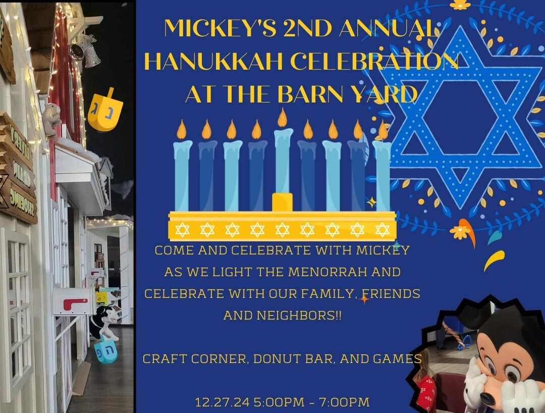 Mickey’s Hanukkah Party!