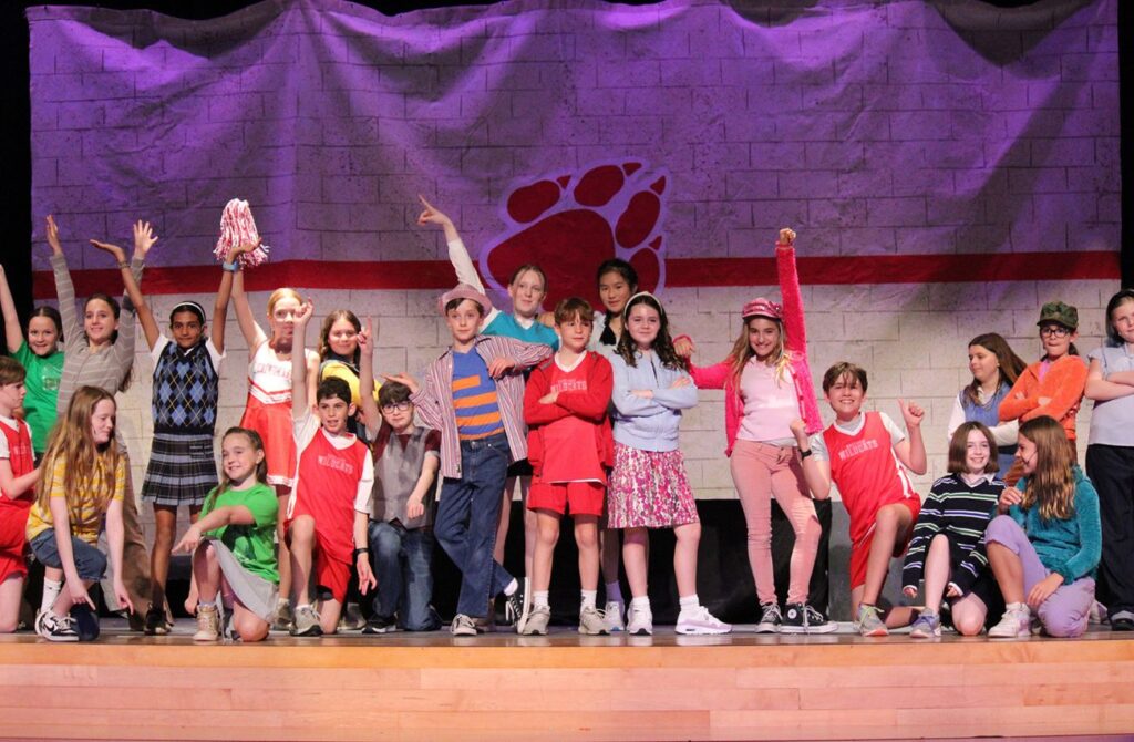 Kids performing on stage in Bryn Mawr on the Main Line
