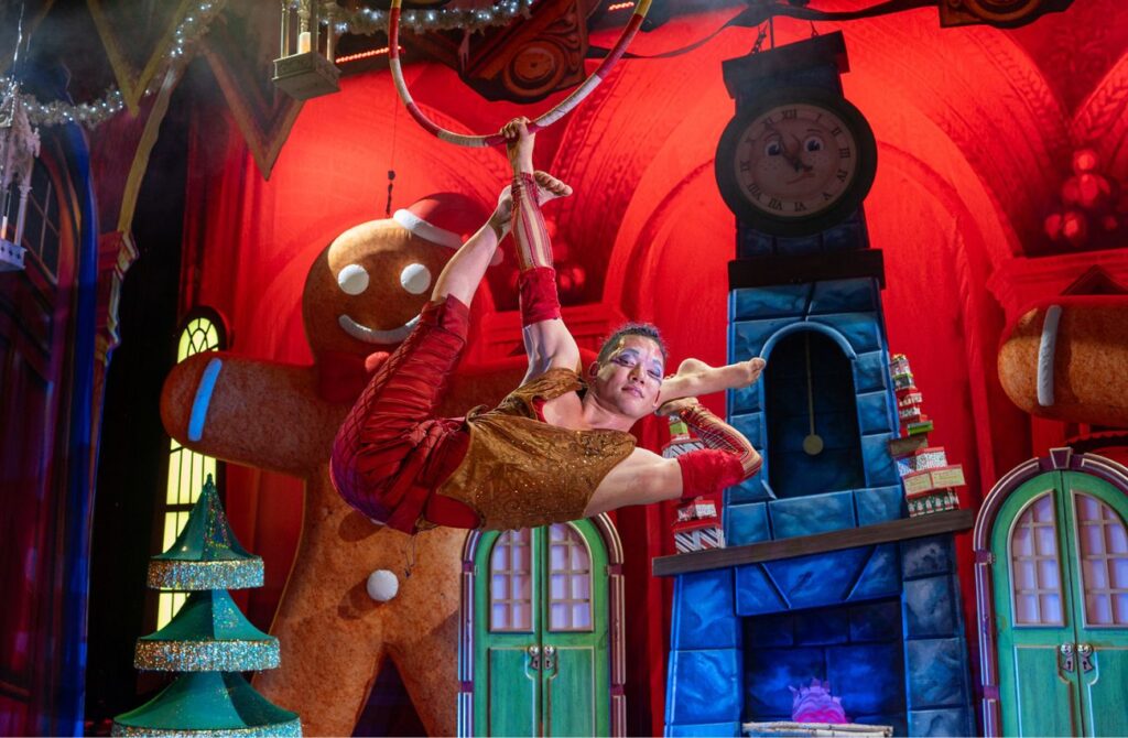 Witness acrobatics and enjoy holiday songs at Cirque Dreams Holidaze in Philly