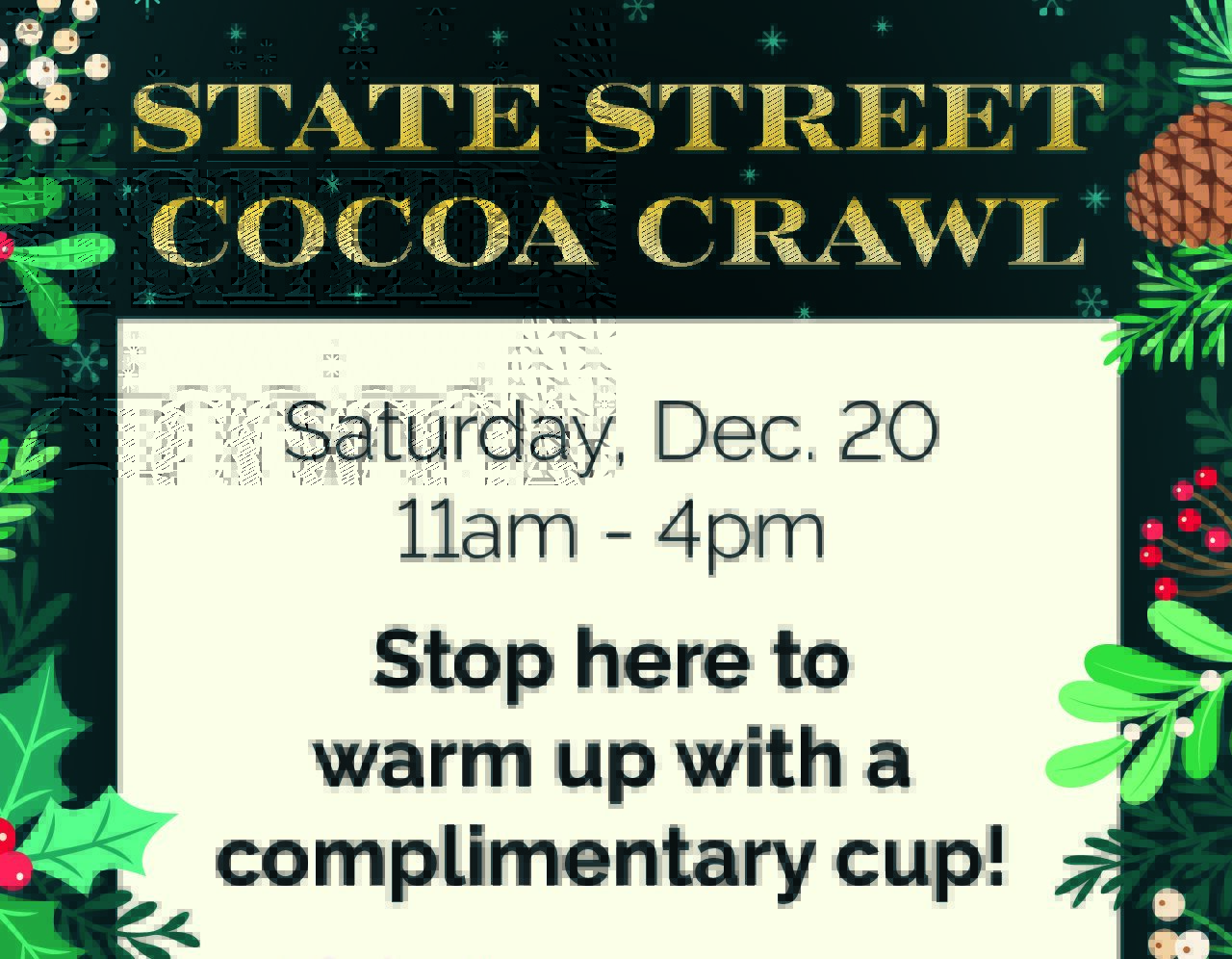 State Street Cocoa Crawl