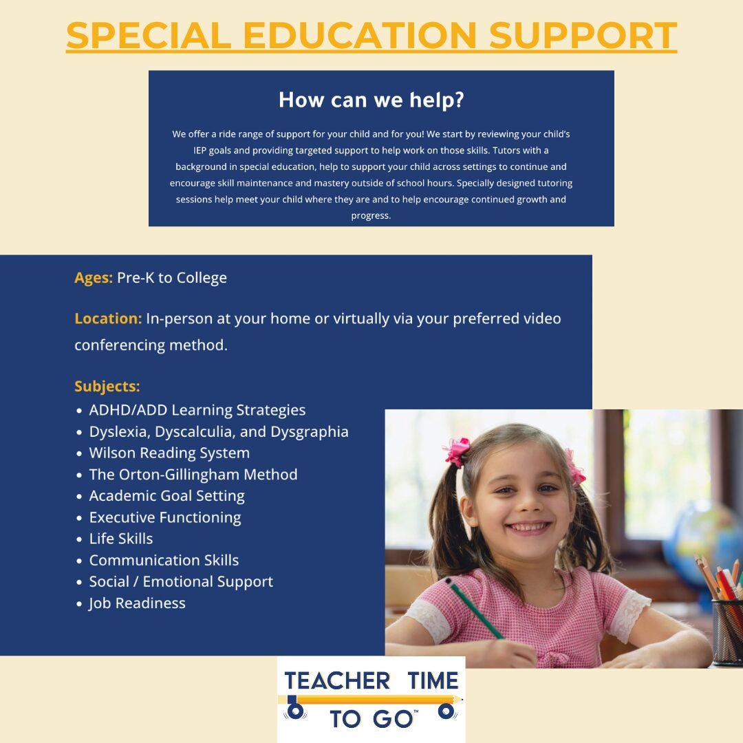6 Special Education Support