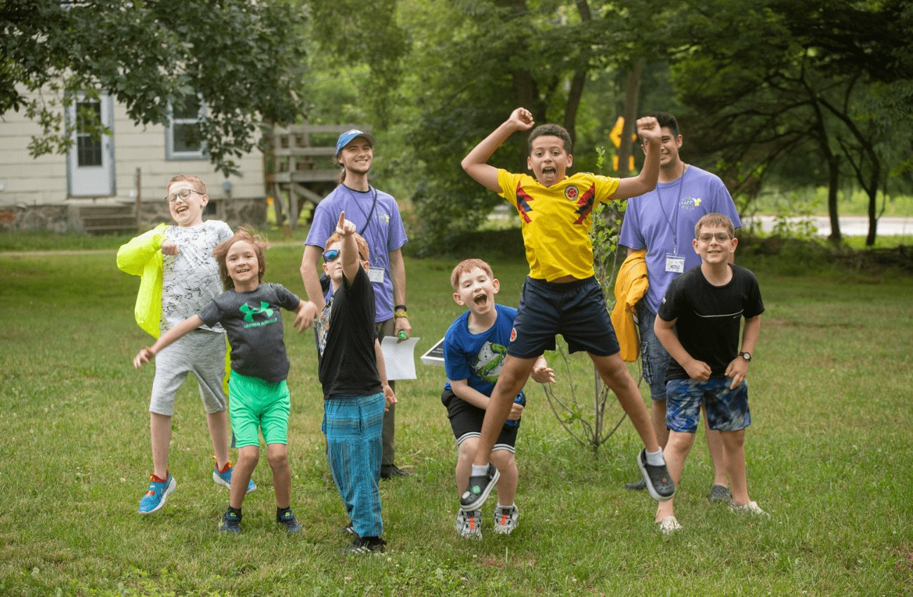 Summer camp benefits include friendship and fun.