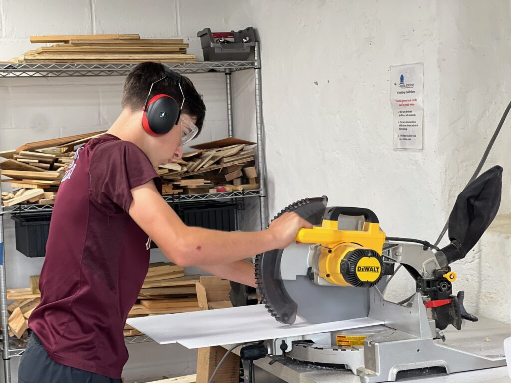 Camp Cupola woodshop