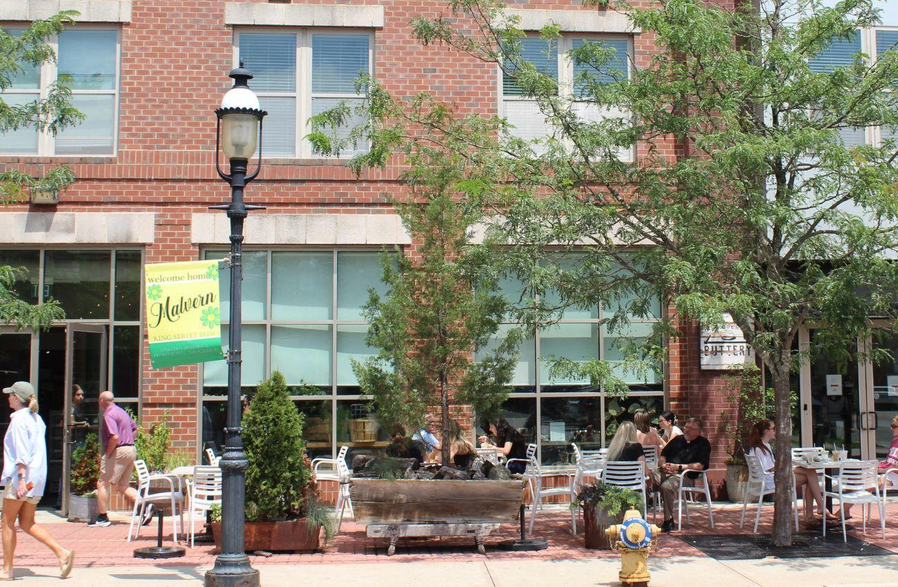 Malvern's quaint streets are perfect for browsing