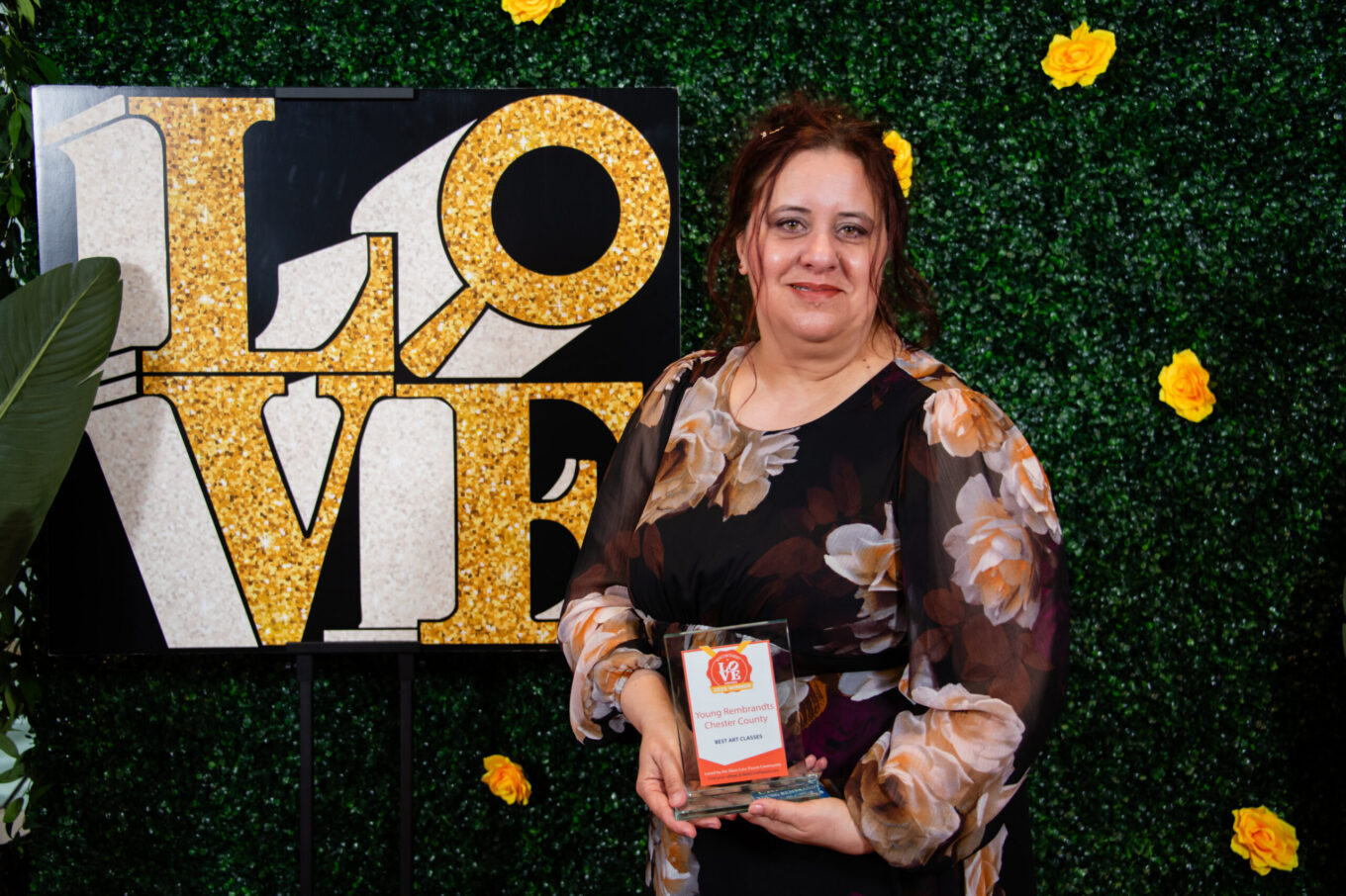 Young Rembrandts Chester County 2025 LOVE Award Winner Cristina Hartley