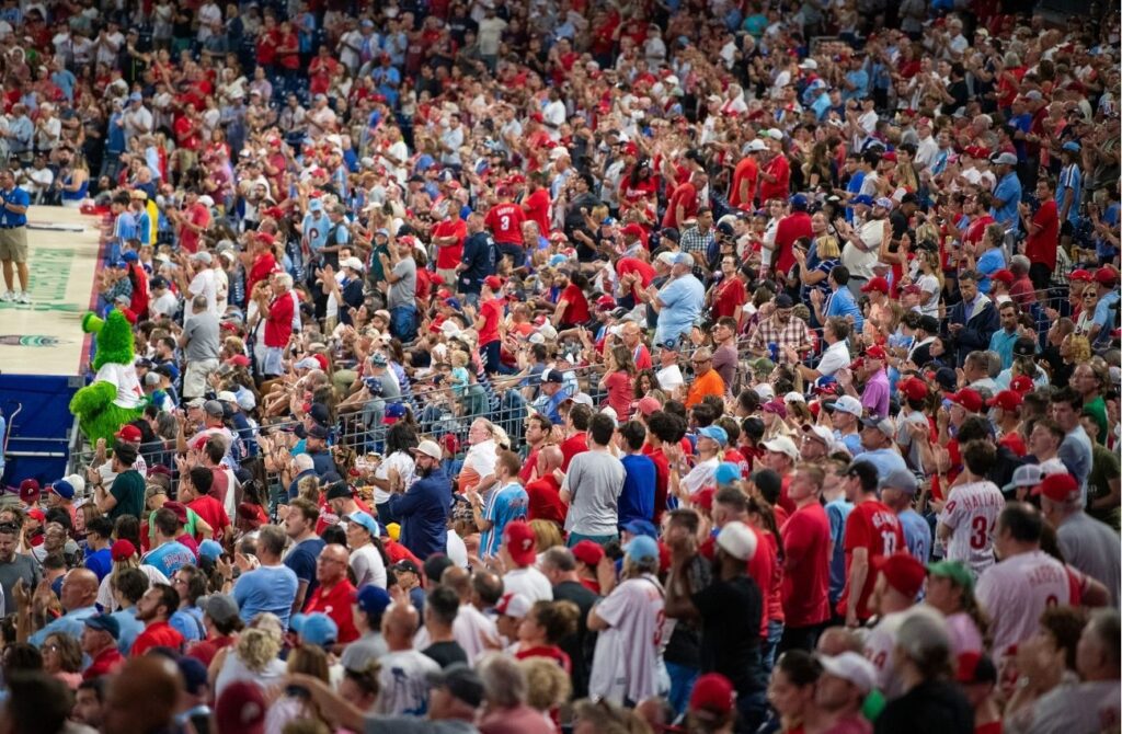 Phillies fans love their time and consistently sell out home games.