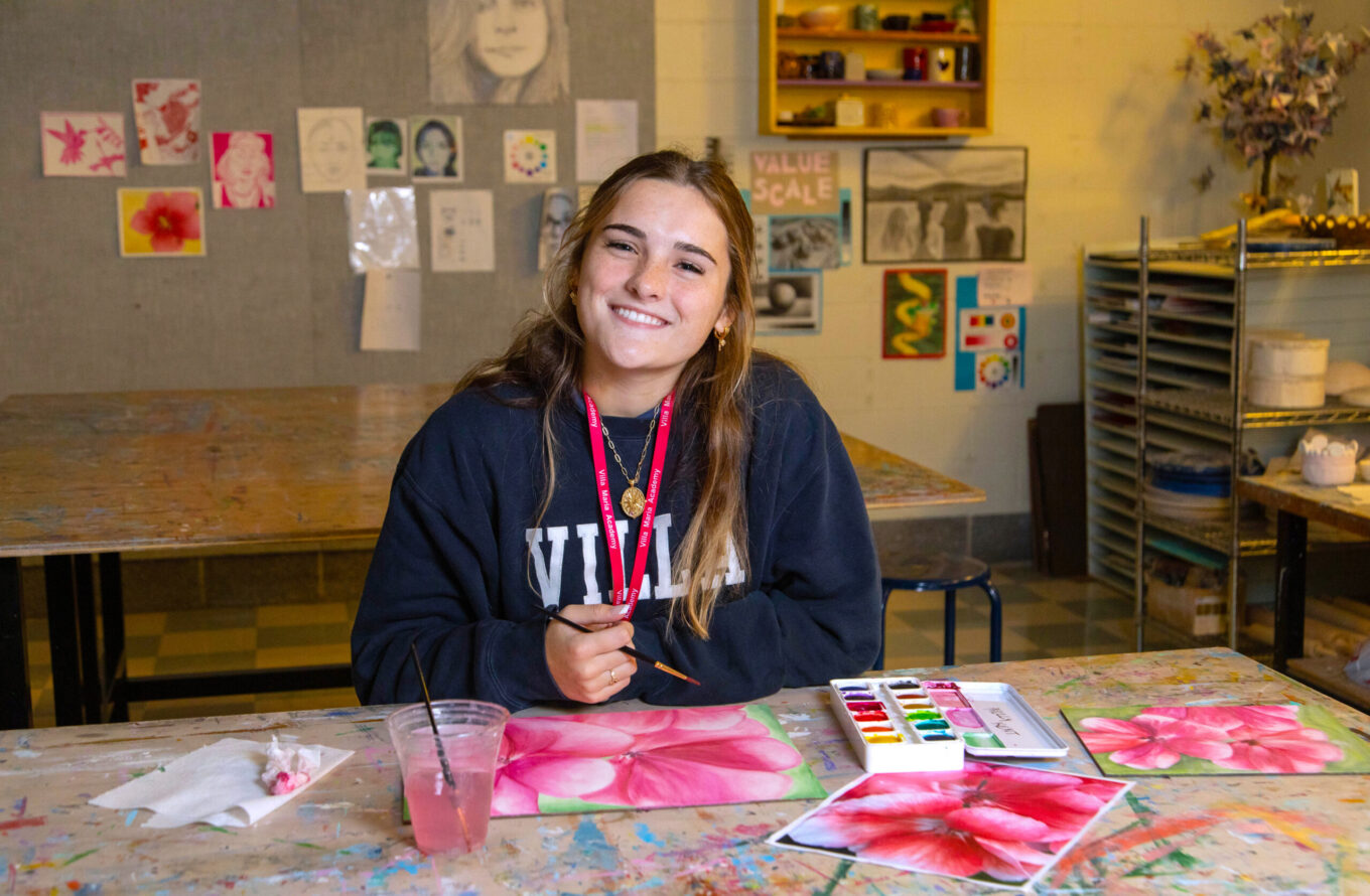 OCTOBER 4, 2024 —  MALVERN, PA — Villa Maria Academy.  PHOTOS © 2024 Jay Gorodetzer — Jay Gorodetzer Photography, www.JayGorodetzer.com