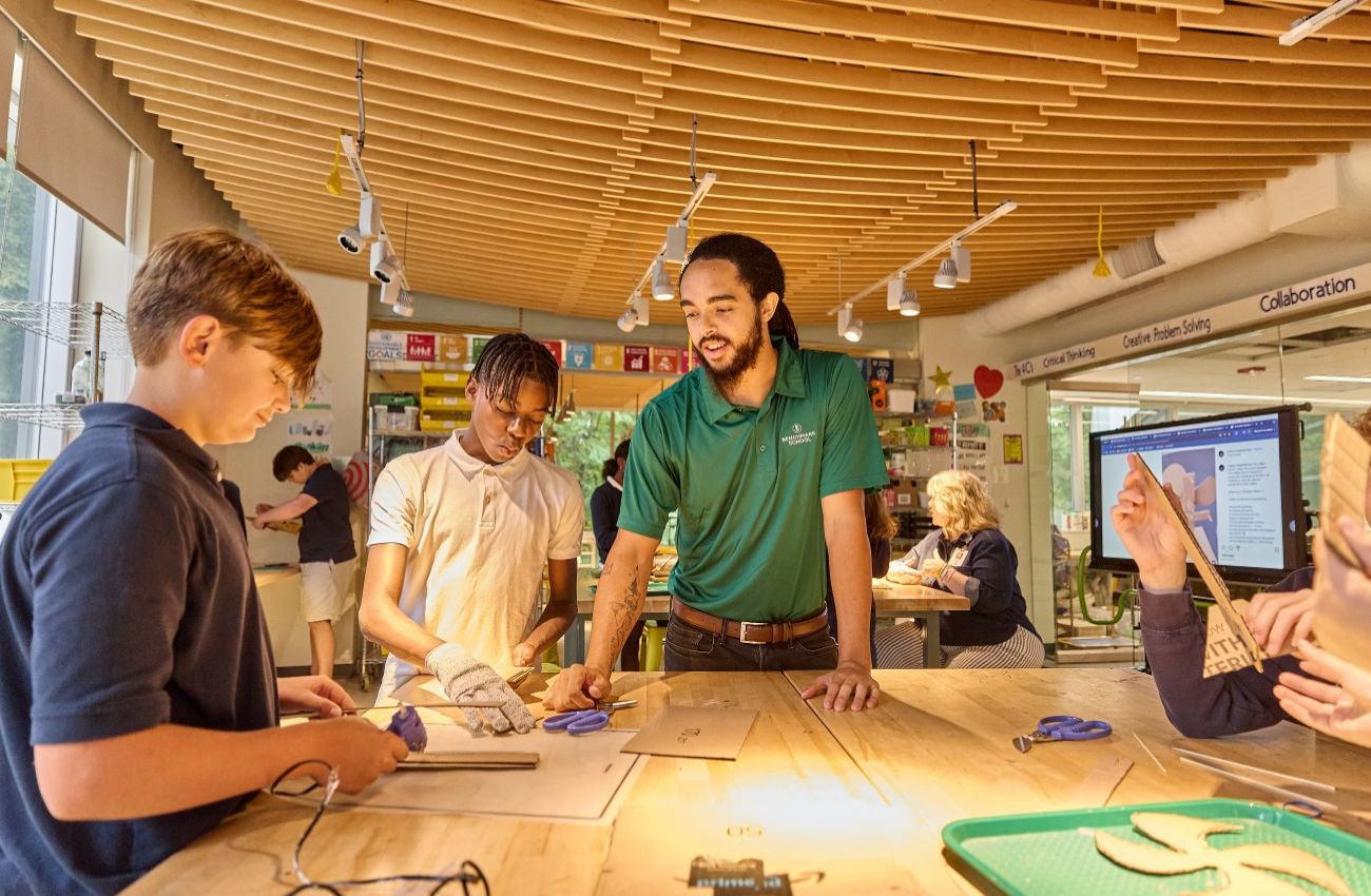 At Benchmark School, students learn how to learn.
