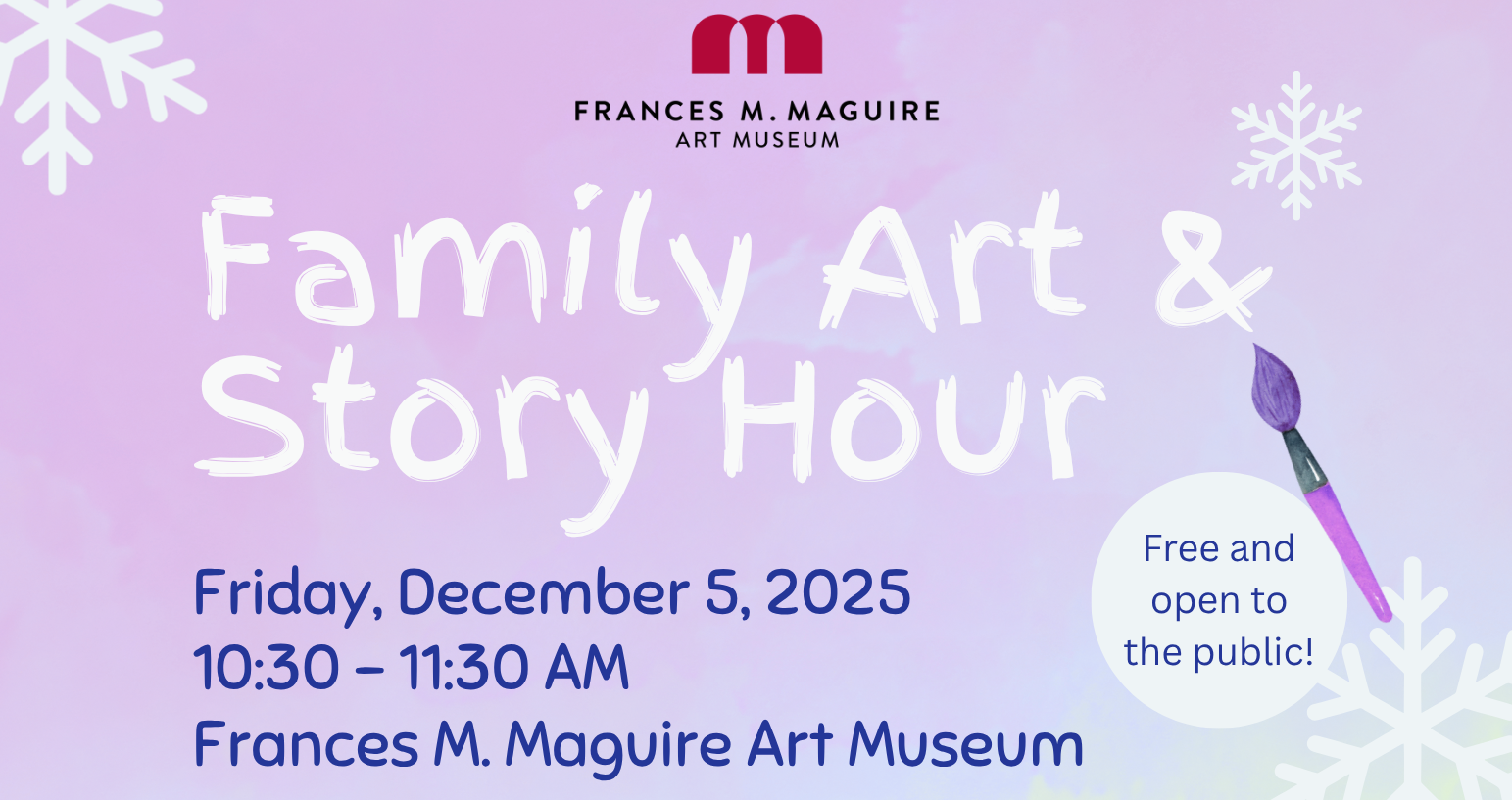 Family Art & Story Hour
