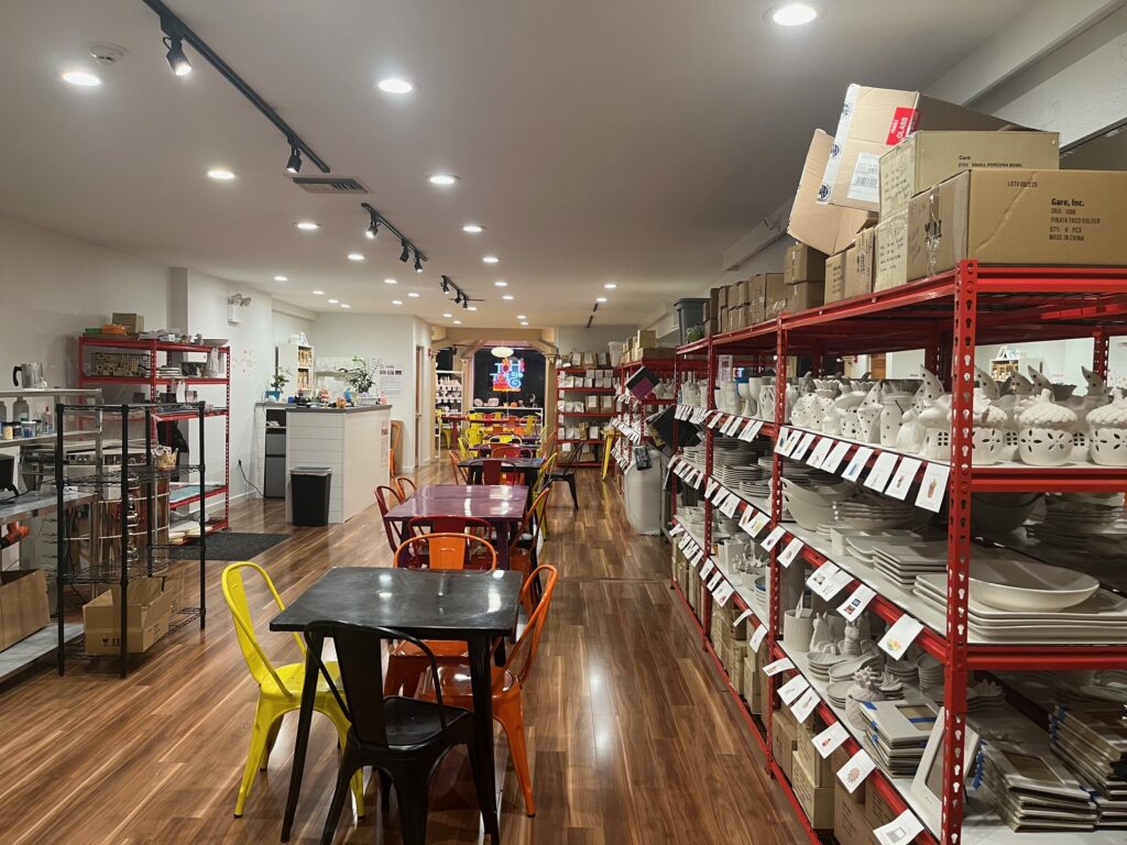 Main room back to front