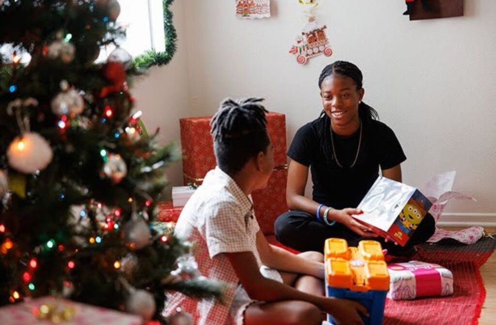 The Salvation Army Angel Trees programs enables donors to give gifts to children in need.