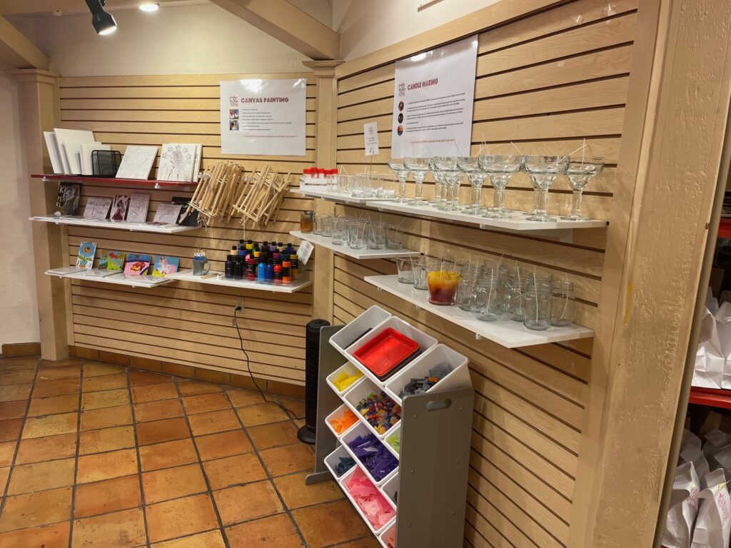 candles and canvases