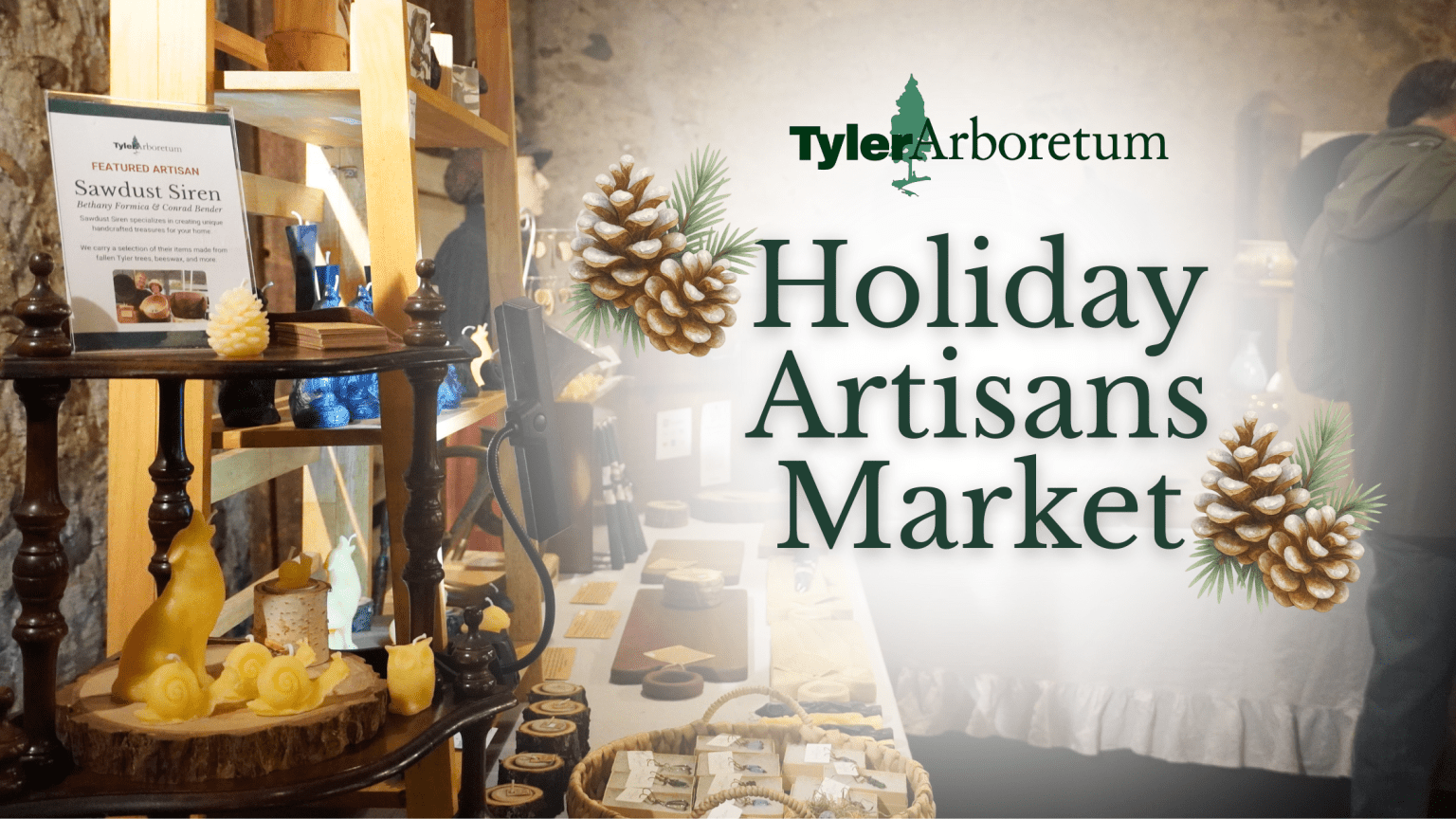 Holiday Artisans Market at Tyler Arboretum