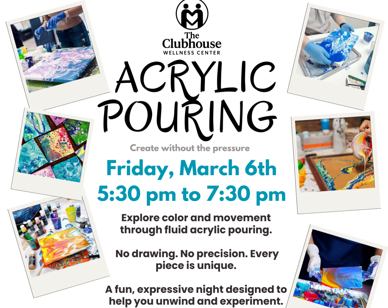 Acrylic Pouring Art Workshop for Adults