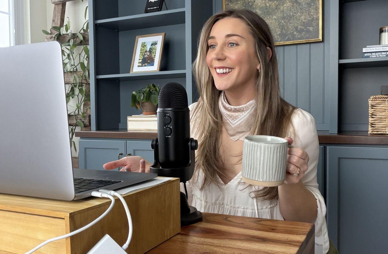 Local podcaster, Chelea Barbine hosts Postpartum Better, a podcast for new and expecting parents.