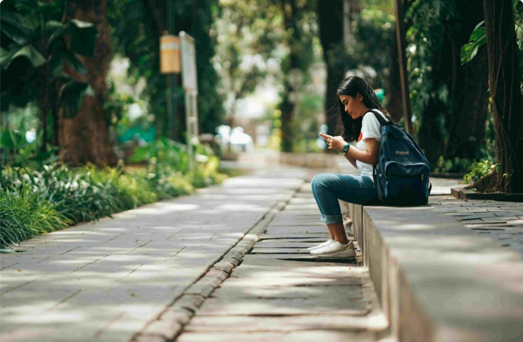 Social media adds an additional level of stress to times of transition in the lives of young adults.