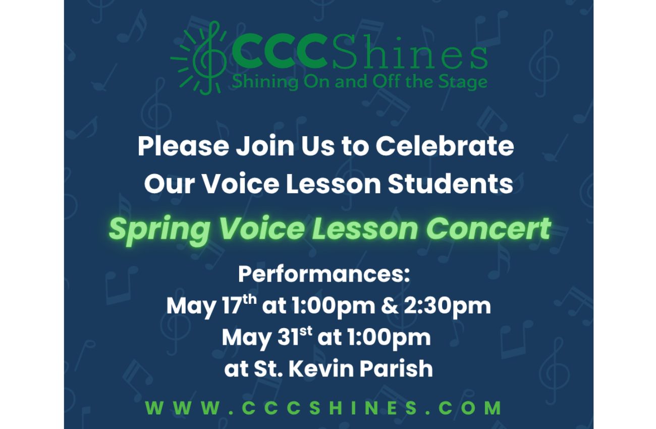 Spring Voice Lesson Concert