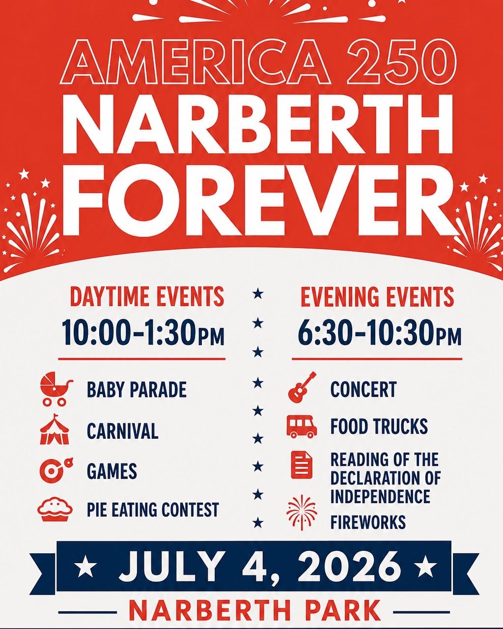 Narberth Forever America 250