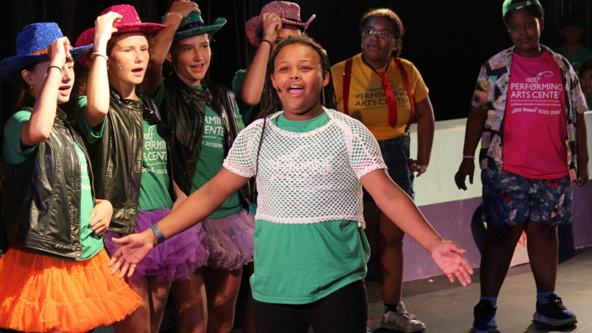 Wolf Performing Arts Center in Bryn Mawr on the Main Line offers many opportunities for young actors.