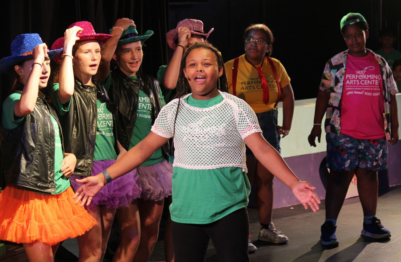 Wolf Performing Arts Center in Bryn Mawr on the Main Line offers many opportunities for young actors.
