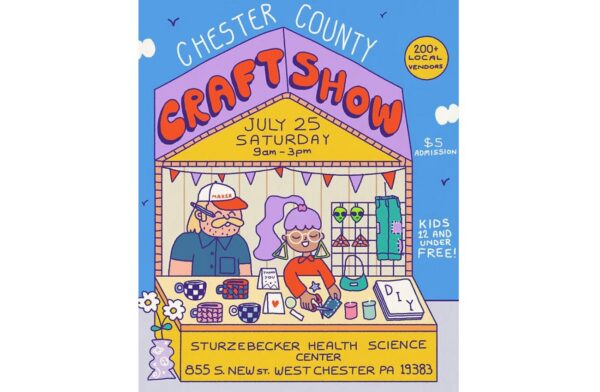 chester county craft show flyer
