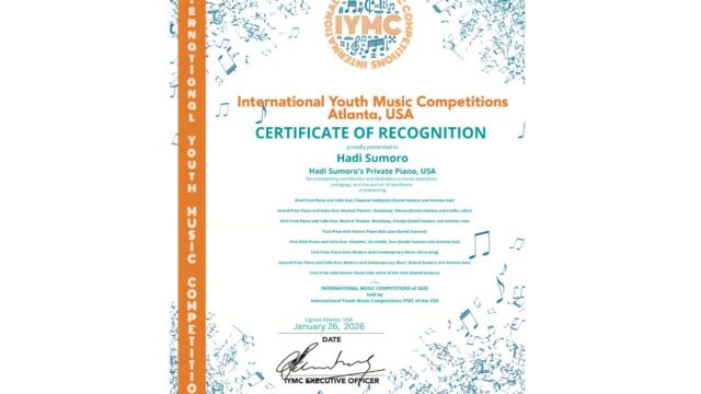 Hadi Sumoro Private Piano