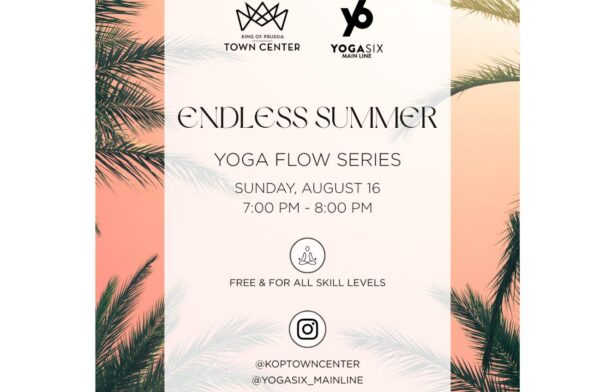 Endless Summer Yoga Flow with YogaSix at King of Prussia Town Center